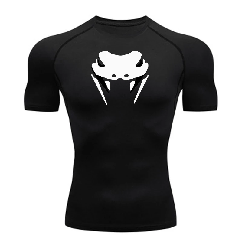 New Compression Shirt Men Fitness Gym Super Hero Sport Running T-Shirt Rashgard Tops Tee Quick Dry Short Sleeve T-Shirt For Men