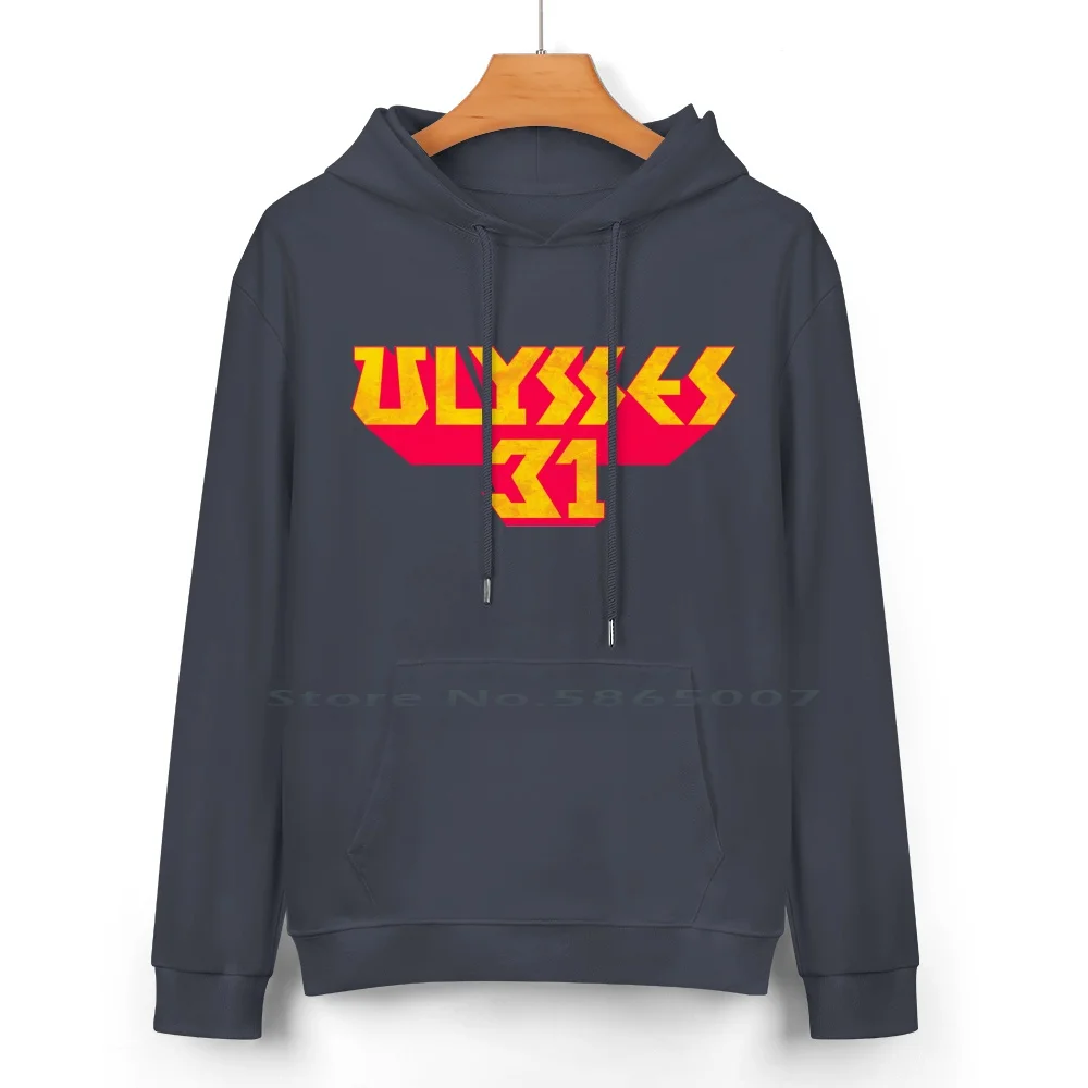 Ulysses 31 Pure Cotton Hoodie Sweater 24 Colors Anime Cartoon Nono Sci Fi Synaptees Synaptyx Telemachus Ulysses 31 100% Cotton