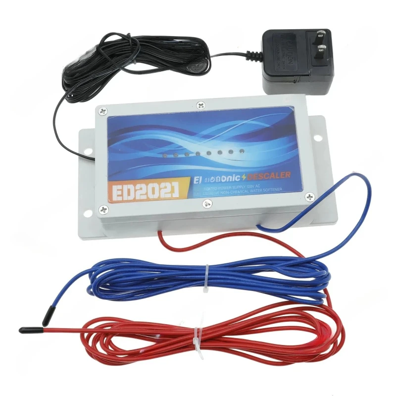 

Electronic water descaling system to reduce scale, rust and minerals