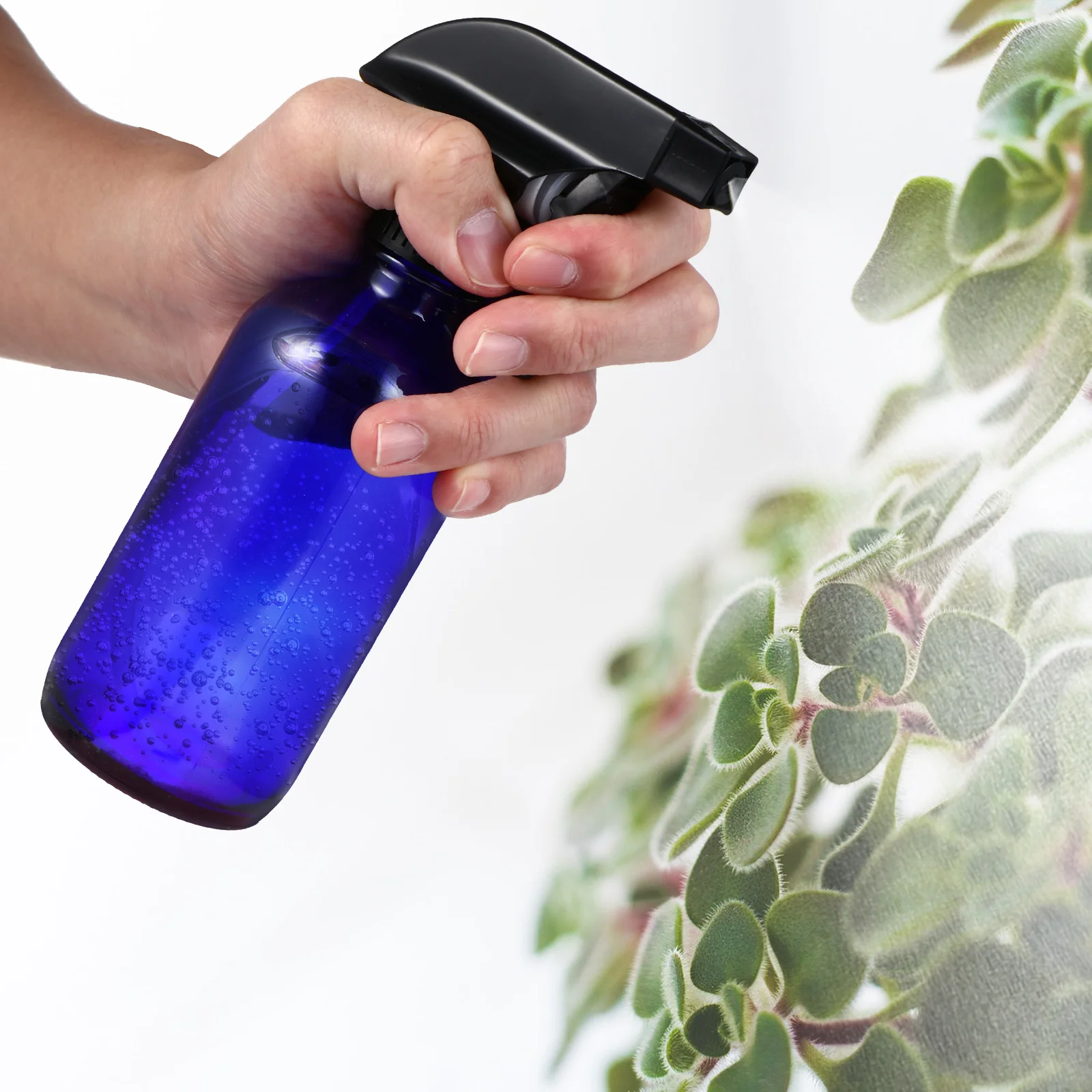

2Pcs Glass Spray Bottle 230ml Refillable Storage Container for Lotion Water Sprayer Hair Styling Tool Glass Spray Bottle