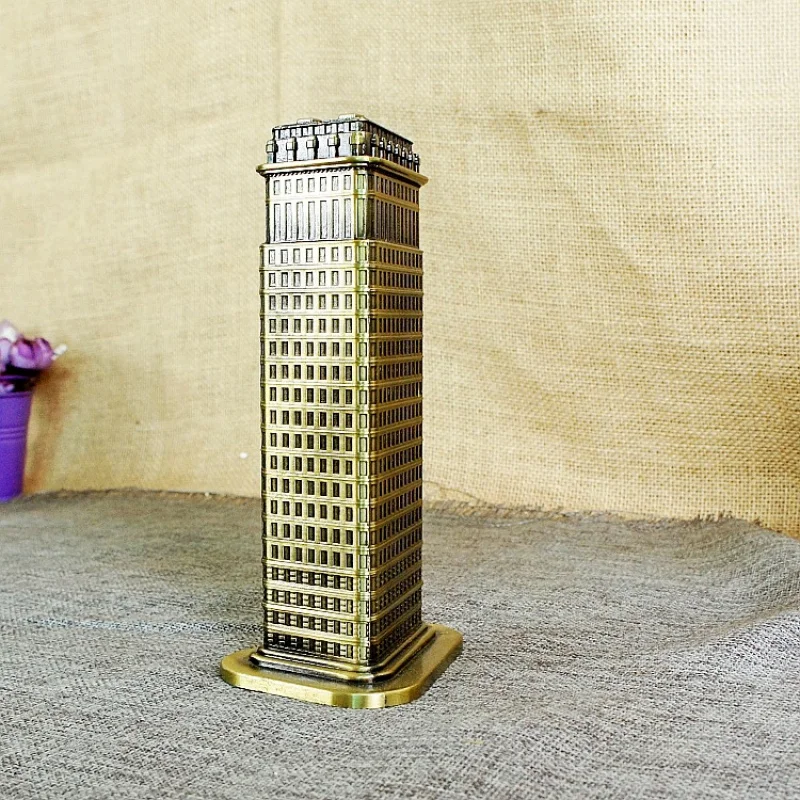 New York City Iron Tower Metal Plating Craft Manufacturing Travel Souvenir In Stock One Piece Dropshipping