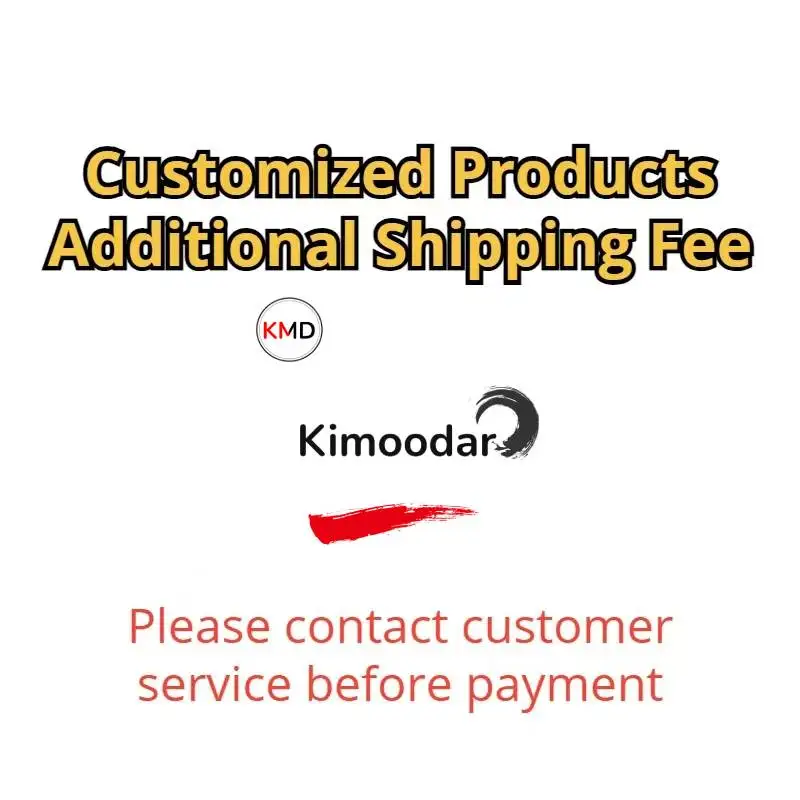 Betaallinks voor op maat gemaakte producten, extra verzendkosten