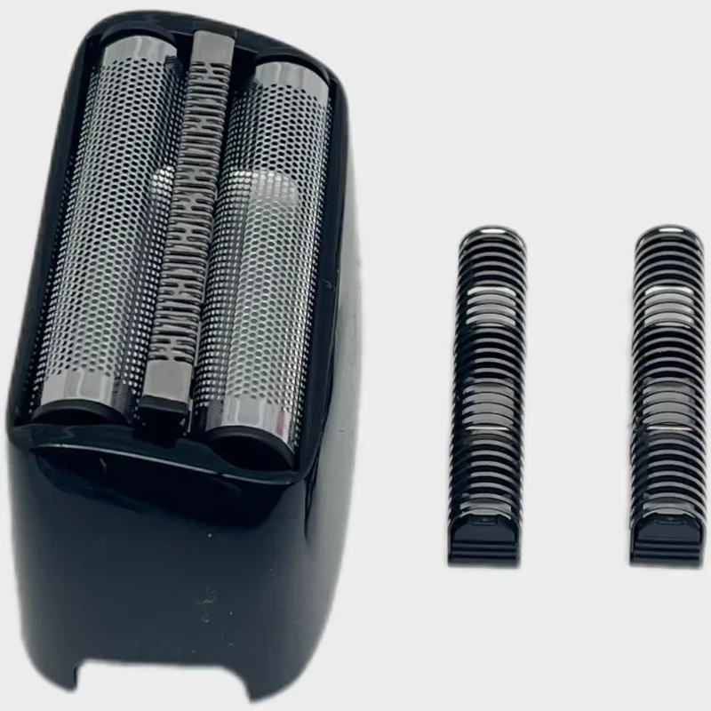 For Kemei KM-H73 Electric Shaver Replacement Head– Original Blade Head + Foil + Holder Set