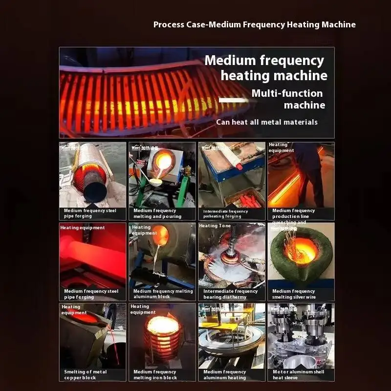 Portable High Induction Copper Tube Welding Machine Quenching Annealing Heater Heating Equipment