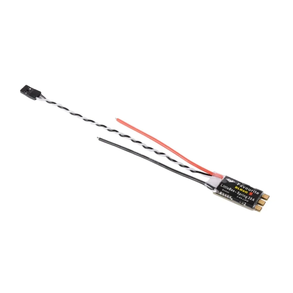 FVT LITTLEBEE BLHeli-s SPRING 20A/30A Brushless ESC - 2-6S, Supports Multishot/DSHOT/OneShot for RC Multicopters & FPV Drones