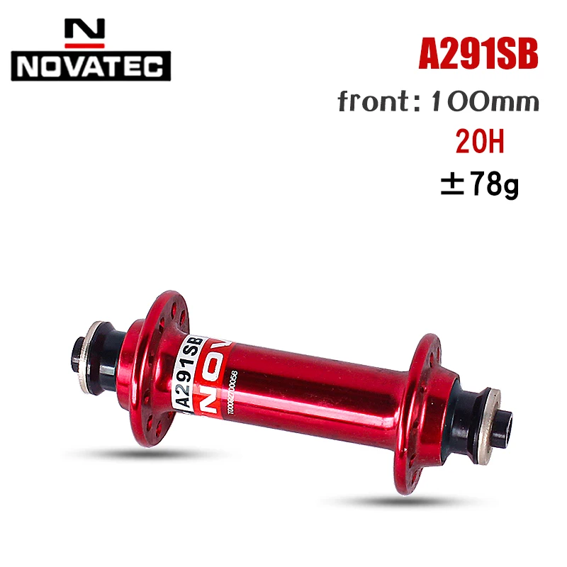 Ultra Light Novatec Road Bicycle Hub A291/F582SB-SL 2/4Bearing 100/130mm 20/24hole 7-11Speed Bike Hub