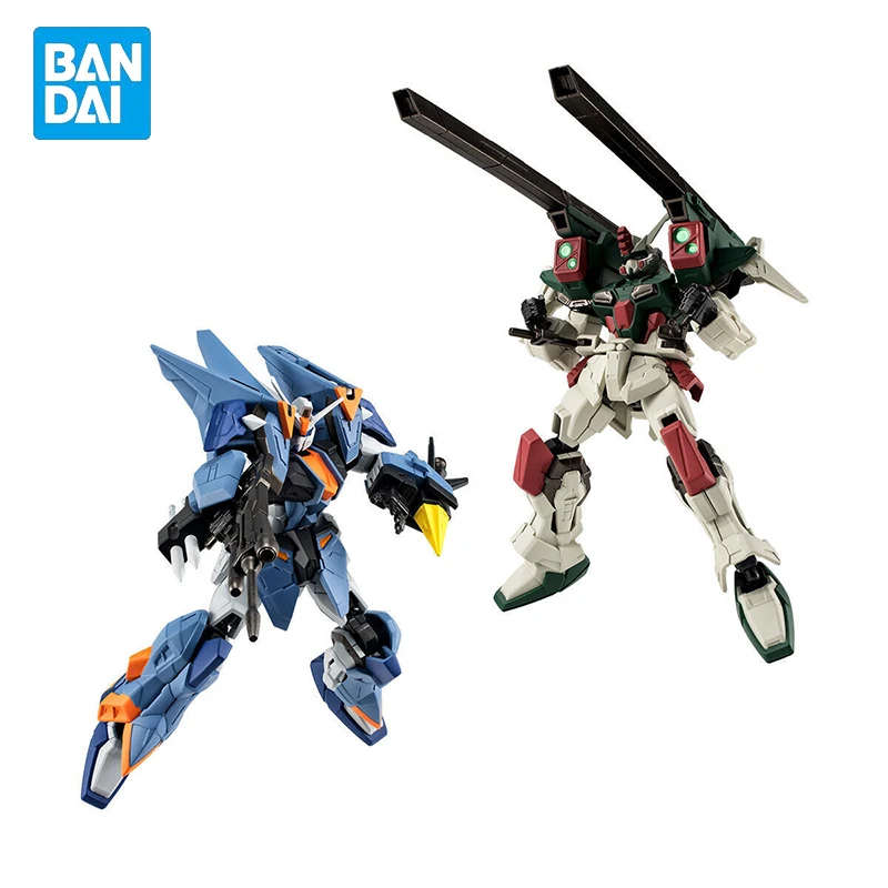 

In Stock Genuine Original BANDAI G FRAME ZGMF-1027M Duel Blitz Gundam & ZGMF-103HD Lightning Buster Gundam Anime Figure Doll Toy