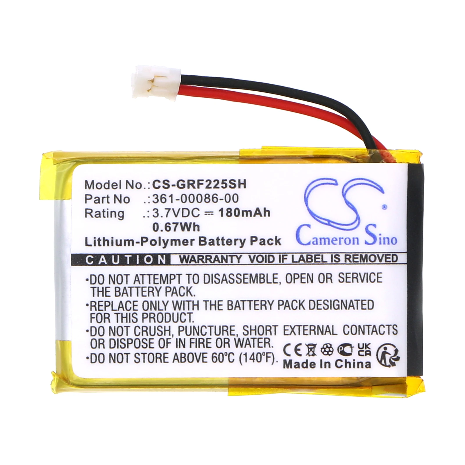 Replacement Battery For Garmin Forerunner