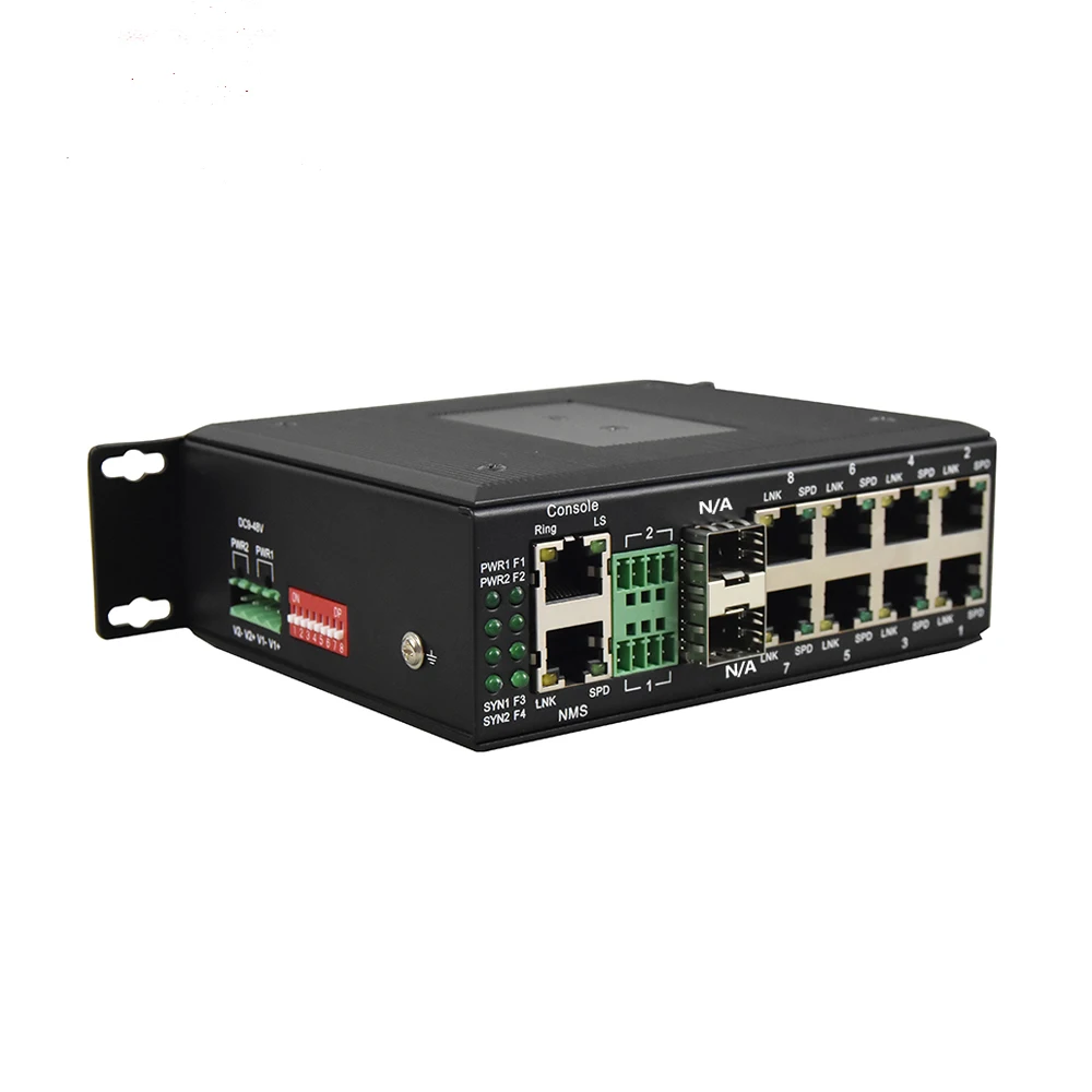 8 Port 10/100M Industrial Switch Unmanaged Din Rail Ethernet Switch