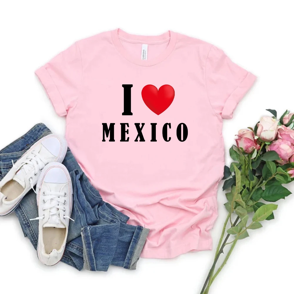 She Hulk 2022 T Shirt I Love Mexico T-Shirt Jennifer Walters Shirt Women Graphic T Shirts Superhero Tee Short Sleeve Tshirts Top