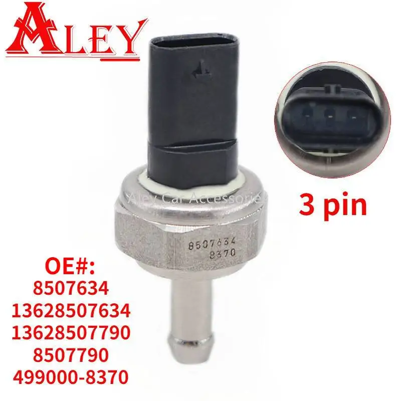 Original New Exhaust Gas Pressure Sensor 8507634 13628507634 13628507790 8507790 4990008370 For BMW X5 F30 F31 F10 F11