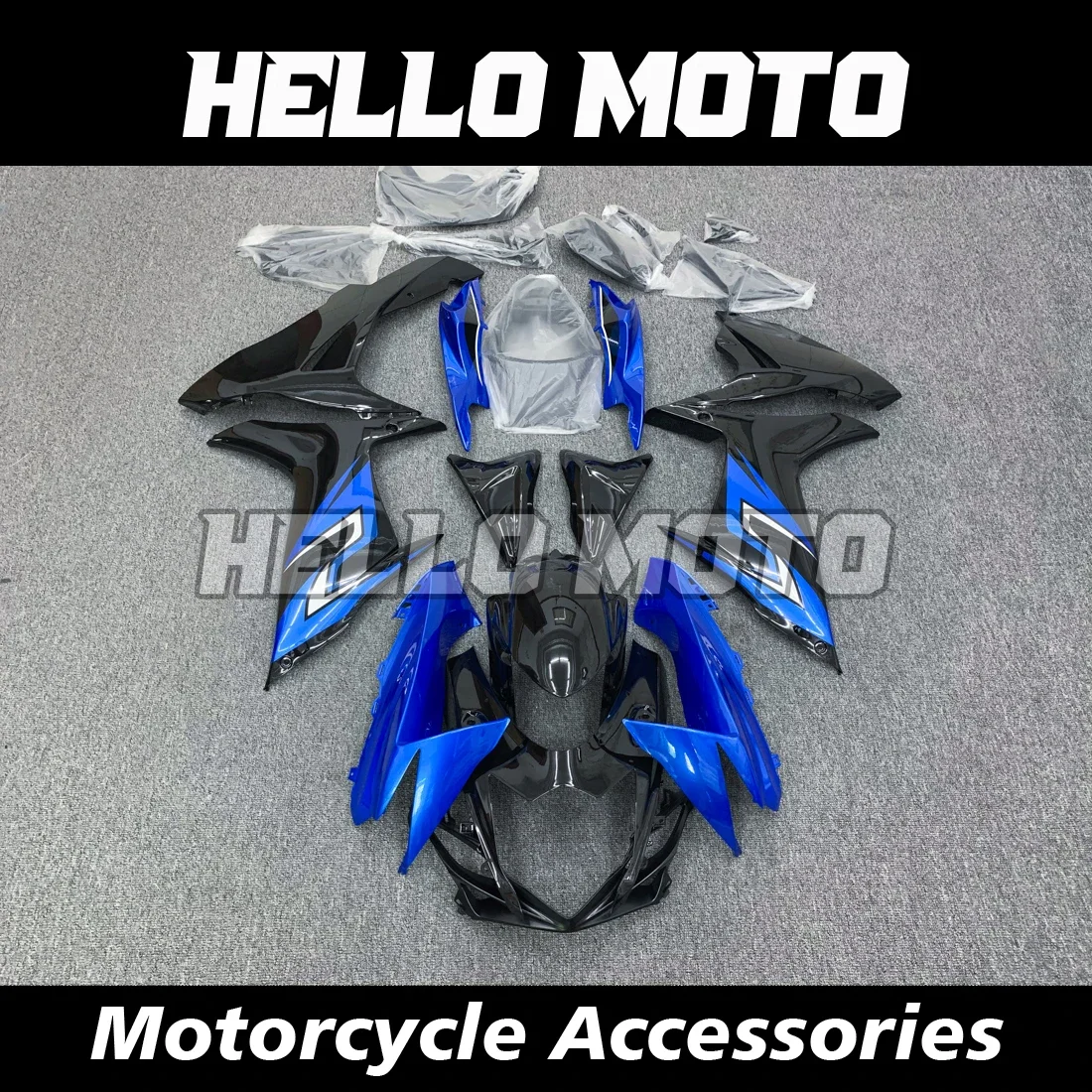 New ABS Injection Molding Motorcycle Fairings Kits Fit For L1 L2 L3 L4 L5 L6 L7 L8 L9 600/750cc 2011-2022 Bodywork Set