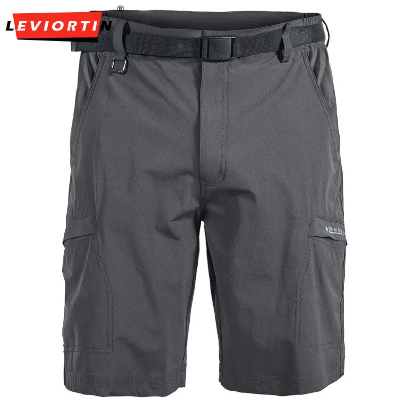 Men's American style fashionable multi pocket quick drying training shorts, independent standing casual versatile hiking pants