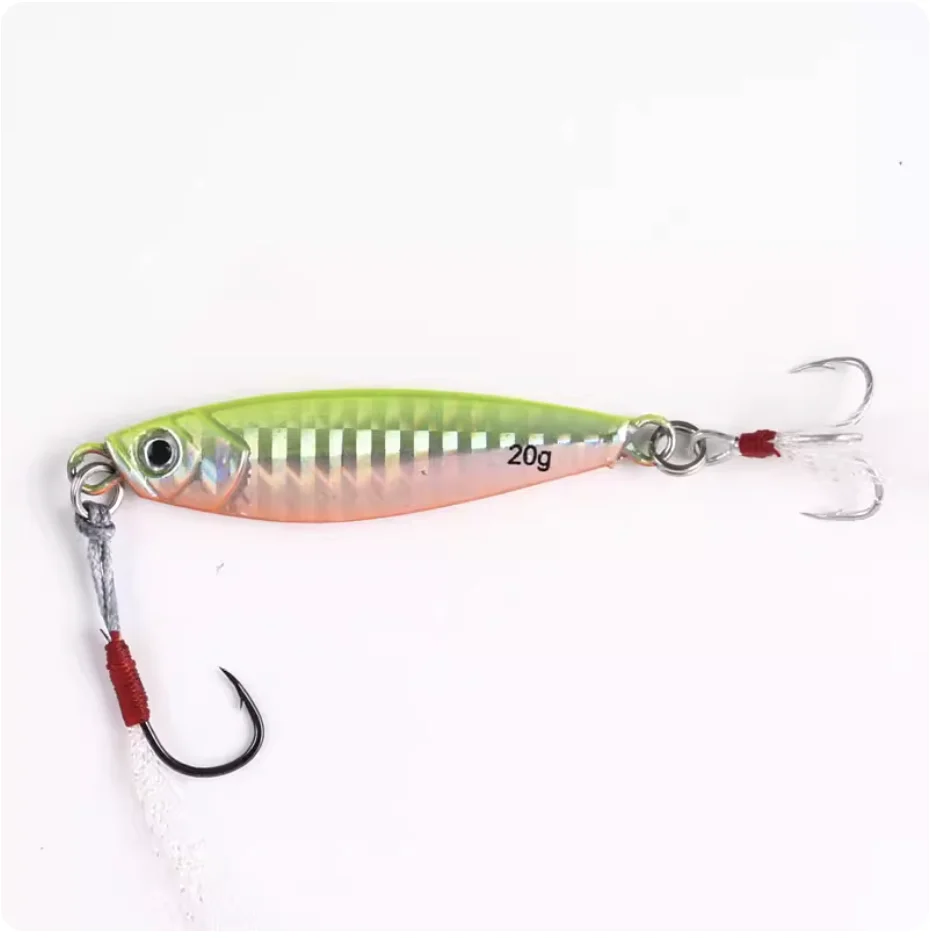 

Океанская лодка, пляжная морская рыбалка, металлические приманки для отсадки, 60 г, 80 г, искусственная приманка для испанской скумбрии, окуня, литья, ложки, приманки