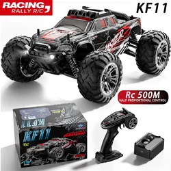 KF11 Rc Car Brushless All-Terrain Fast High Speed 1:16 4WD Electric Off-road Vehicle IPX6 With LED Lights Drift Racing Truck Toy