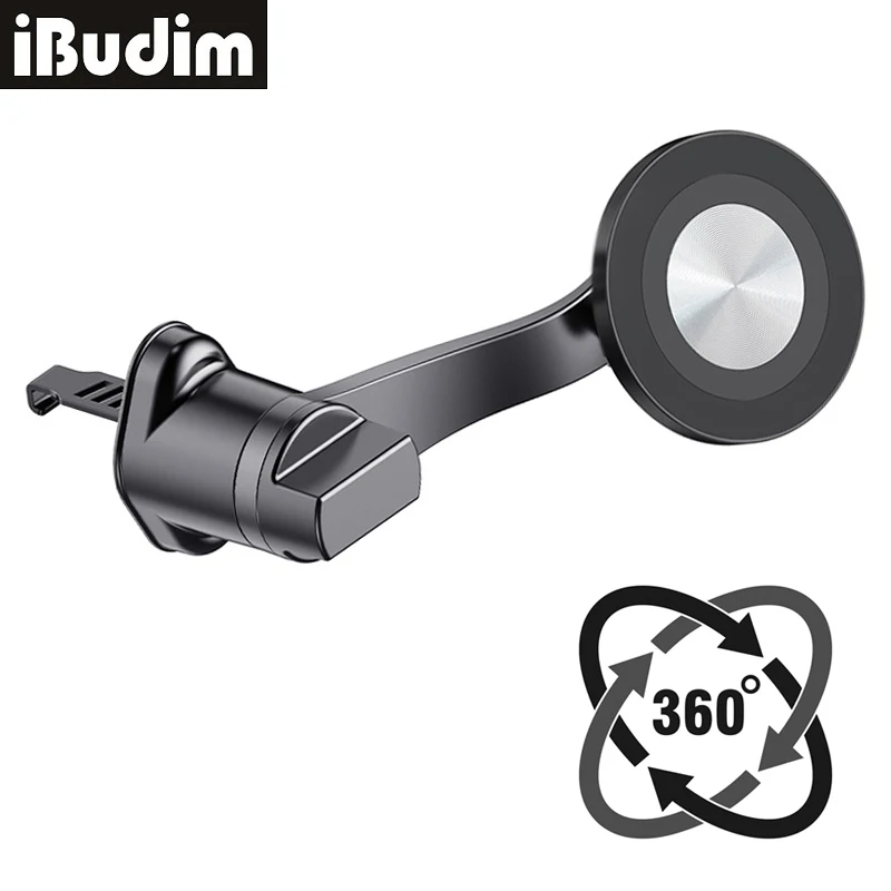 

Магнитный автомобильный держатель для телефона с удлинителем, автомобильная подставка с креплением на вентиляционное отверстие для MagSafe iPhone 15 14 13 Pro Max Xiaomi Samsung