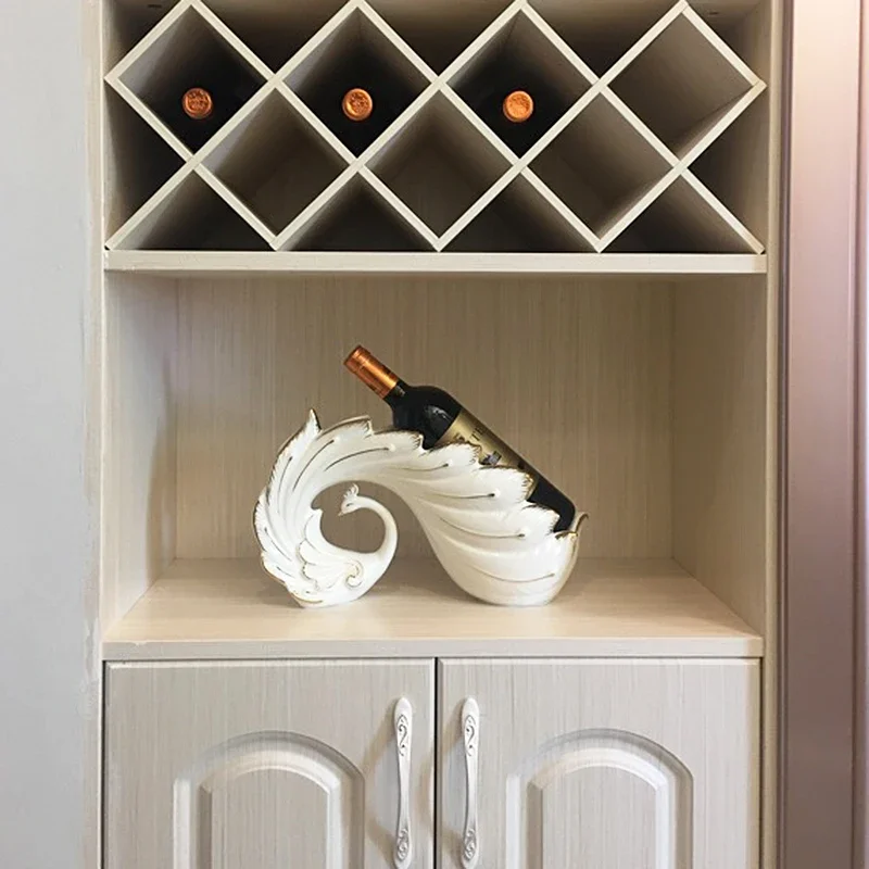 

style wine rack ornaments living room cabinet decorations creative home trays modern minimalist wine bottl