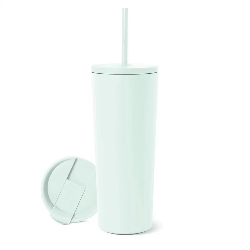 

24oz 720mL Stainless Steel Double Vacuum Sippy Cup Custom Name Mug