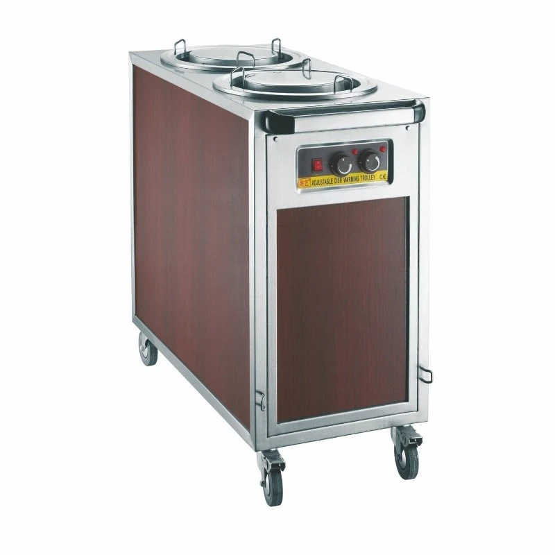 

Stainless steel wood grain insulation cabinet car, electric dining car mobile sales truck