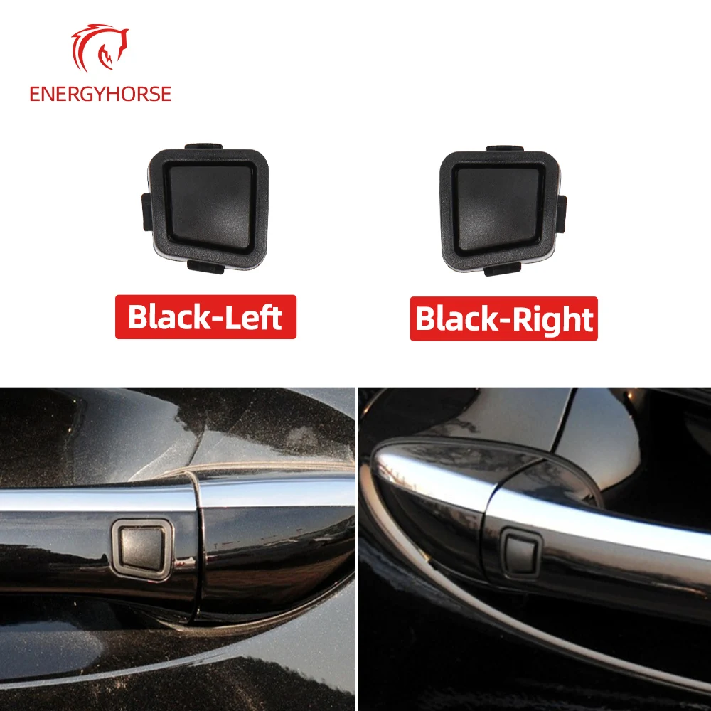 For Mercedes W164 W251 Keyless Entry Outside Door Handle Sensor Button Rubber Cover Fit For Benz R GL ML Class R300 ML320 GL450