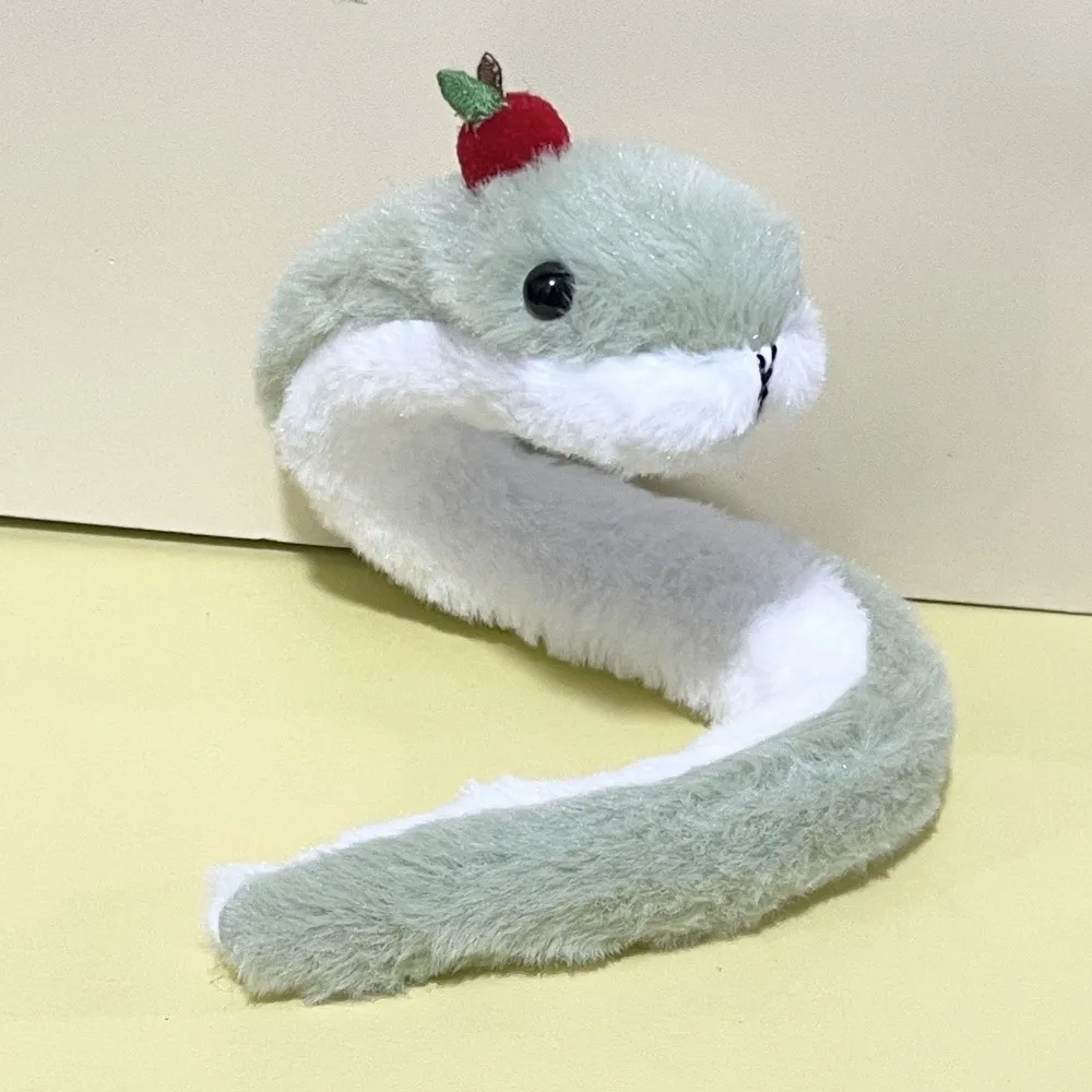 

Cute Cartoon Snake Snake Shaped Soft Kawaii Soft Fluffy Animal Birthday