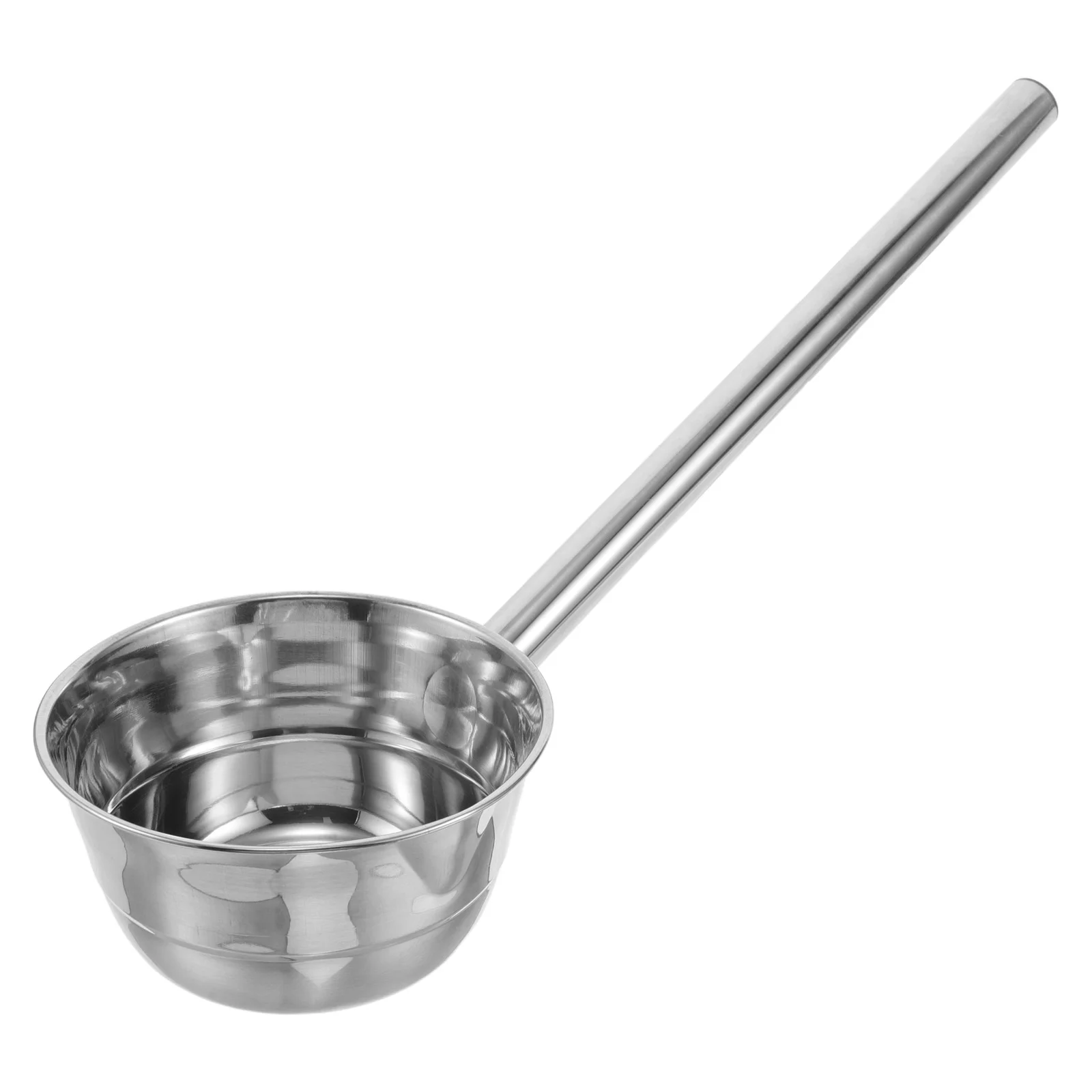 

Kitchen Ladle Long Soup Ladles for Serving Large Stainless Steel Handle Scoop Metal