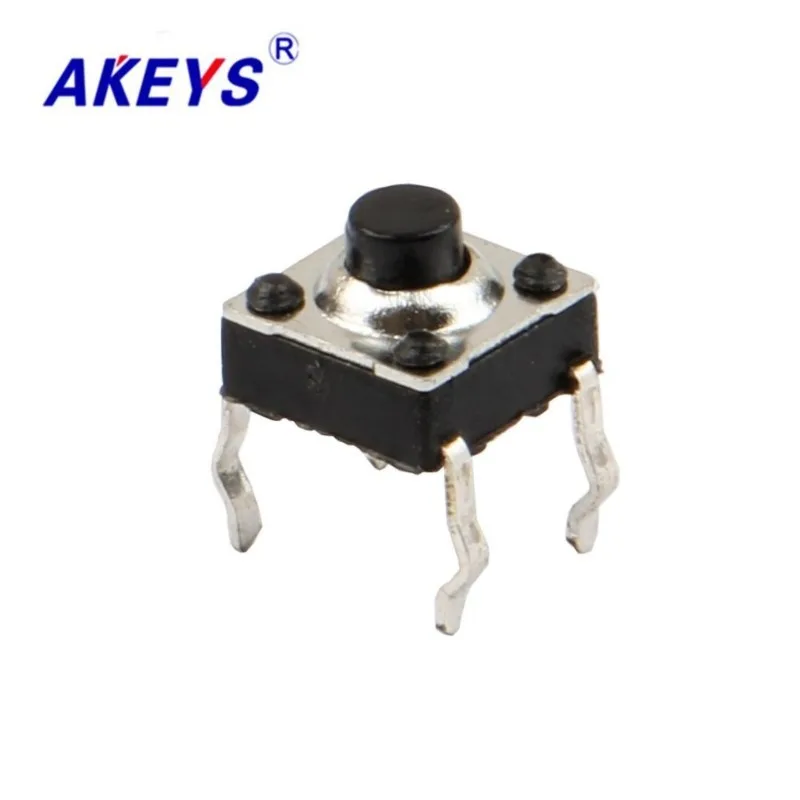 10PCS TS-I003 waterproof dustproof copper pin 4 pin 6*6 DIP type tact switch for mouse