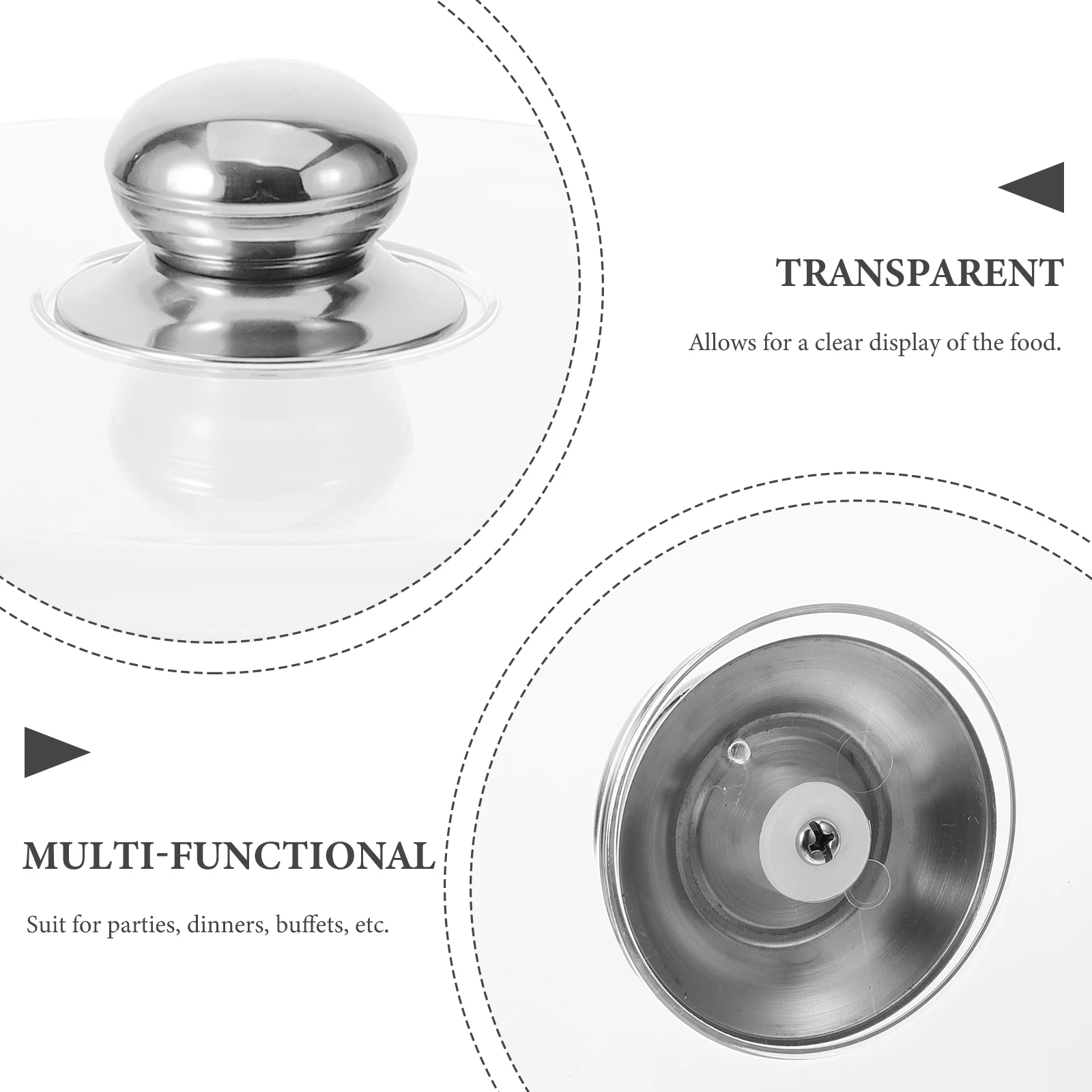 

Food Cover Cake Covers Cooling Container Strong Mesh Transparent Dome Outdoor Domes Cloche
