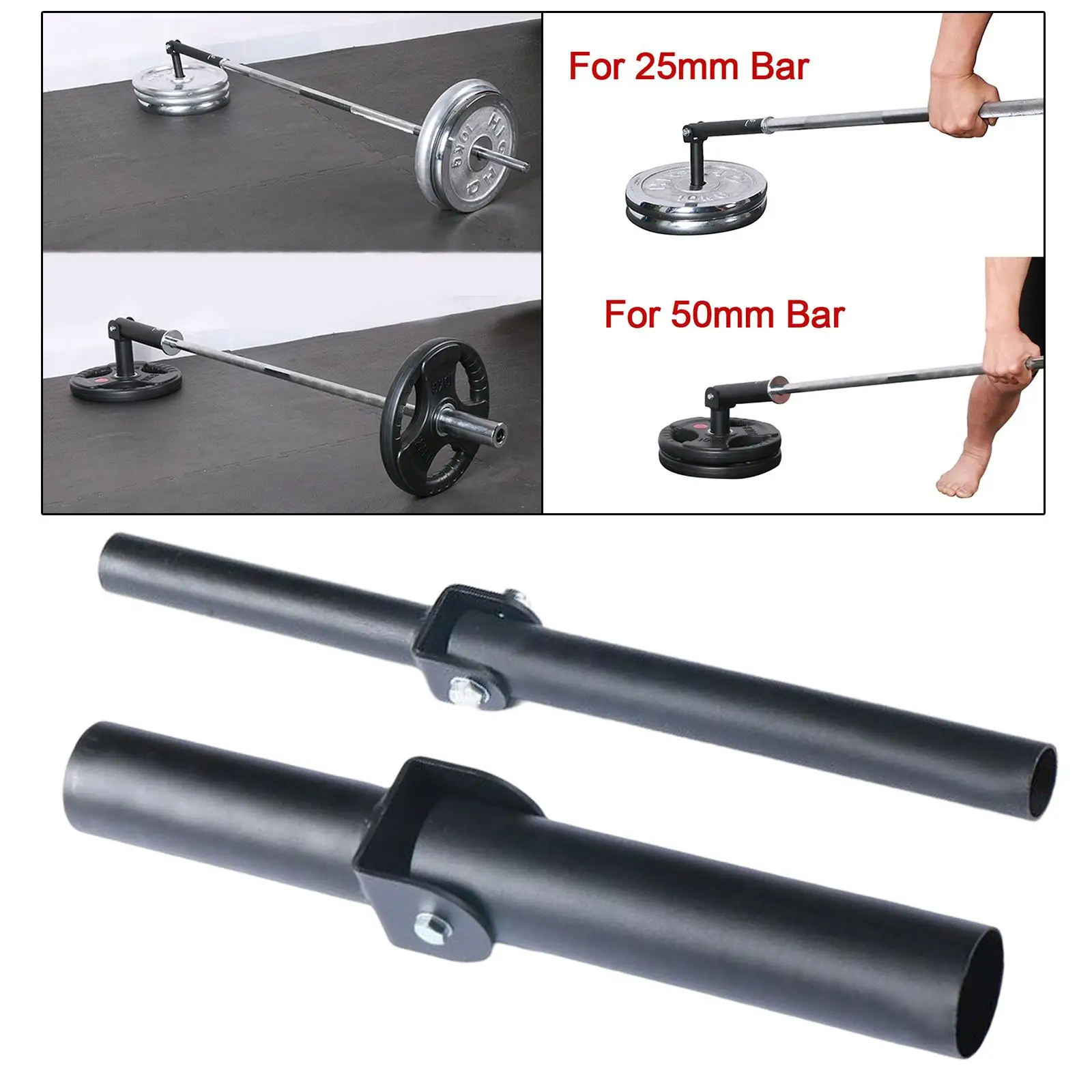 T Bar Row Attachment Barbell Attachment Heavy Duty Multifunctional Full 360° Swivel for Equipment Exercises Gym Back Tricep