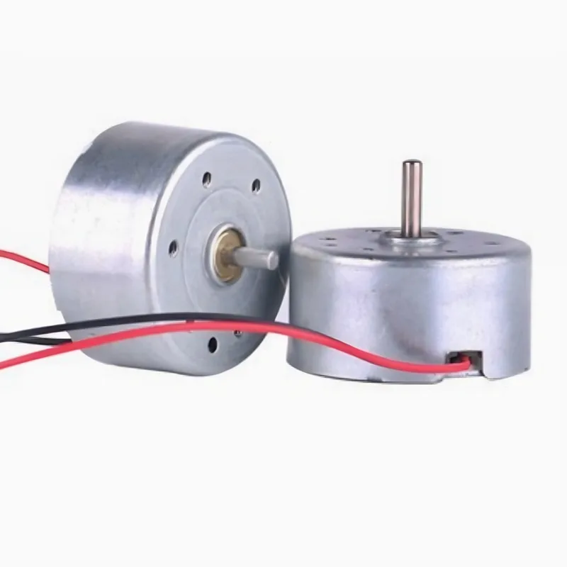 10 قطعة محرك تيار مستمر صغير 3.7 فولت 5000/8500 دورة في الدقيقة ، محرك مصقول للمروحة المحمولة ، مروحة الرقبة الشمسية ، موزع السيارة ، ماكينة حلاقة ، مشاريع صغيرة ذاتية الصنع