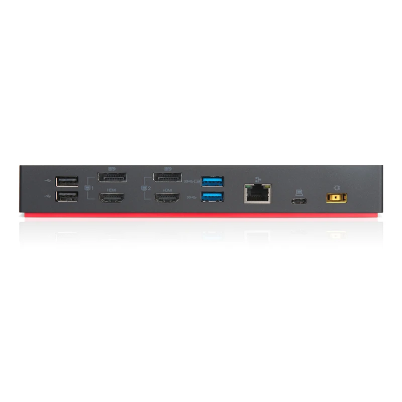 10-in-1 USB C hub 40AF0135US universal docking station holding stand adapter for tablets and other laptops