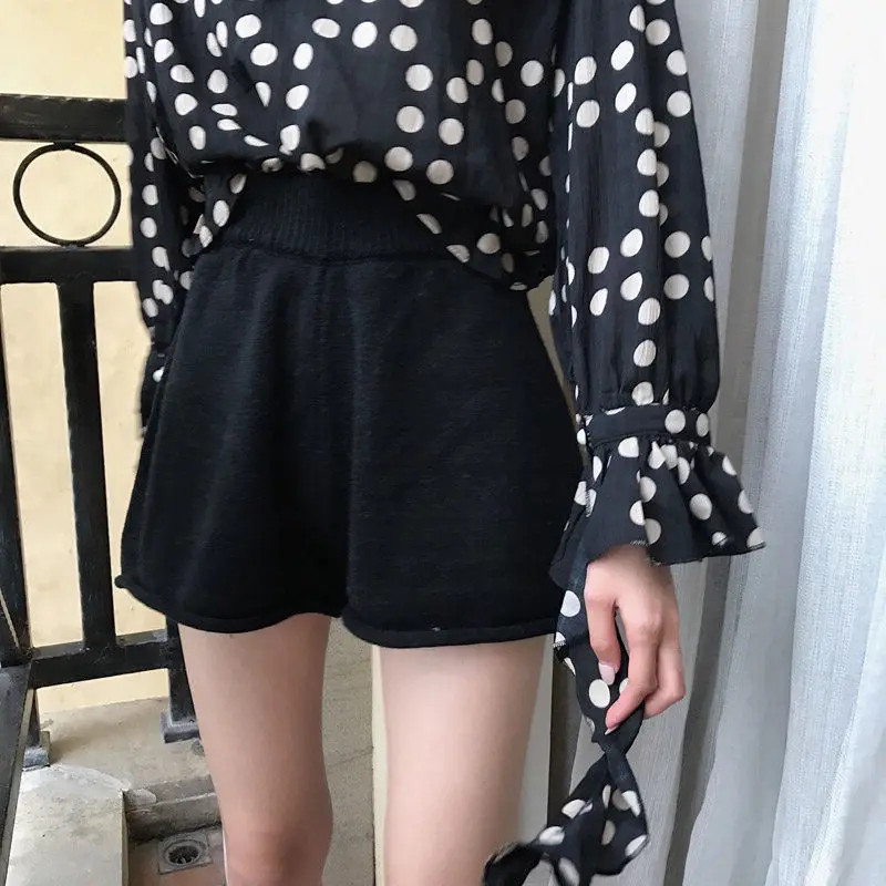 Shorts femmes tout Match solide populaire Simple collège taille haute belle femme à la mode élégant doux Streetwear Ulzzang Ins 2025