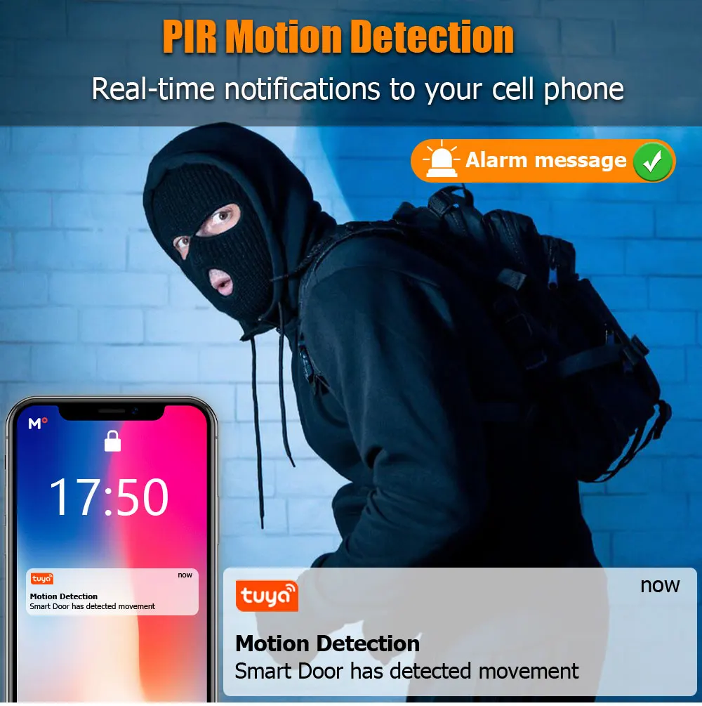 TUYA Smart 2-Unit Apartments Intercom جرس باب يتضمن شاشة عرض فيديو مع بطاقة RFID فتح 4 نظام هاتف باب فيديو سلكي 1080P