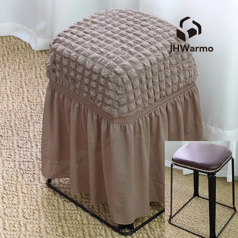 Stool Cover Universal for All Seasons Household Chair Cover All-inclusive Seat Cushion Dining Living Room Seat Protective Cover