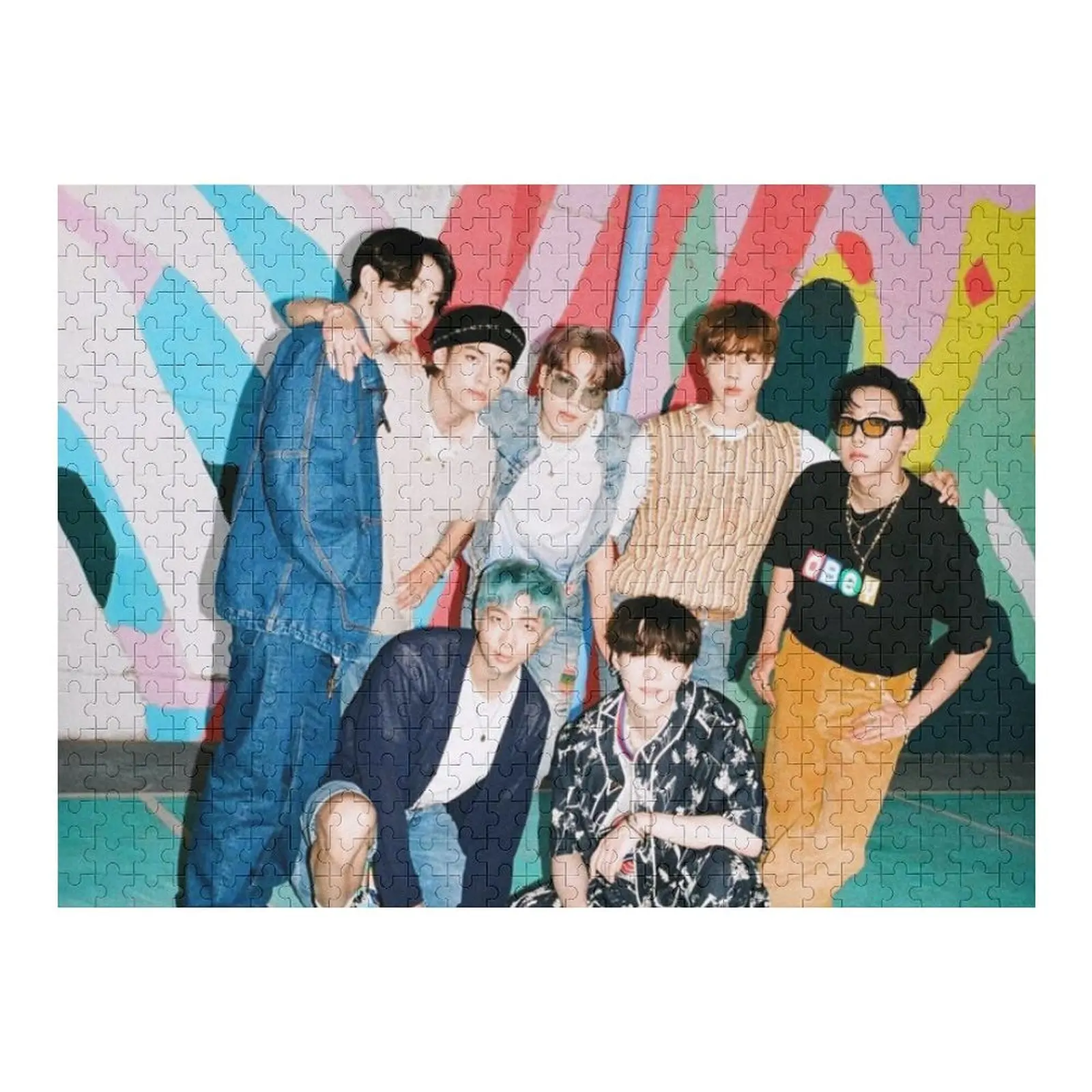 

Iconic Kpop From Korea Jigsaw Puzzle Custom Kids Toy Personalised Name Puzzle