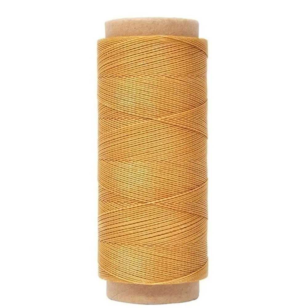 30m/roll Tool Handicraft Hand Stitching Flat Cord Waxed Thread Sewing Line Leather