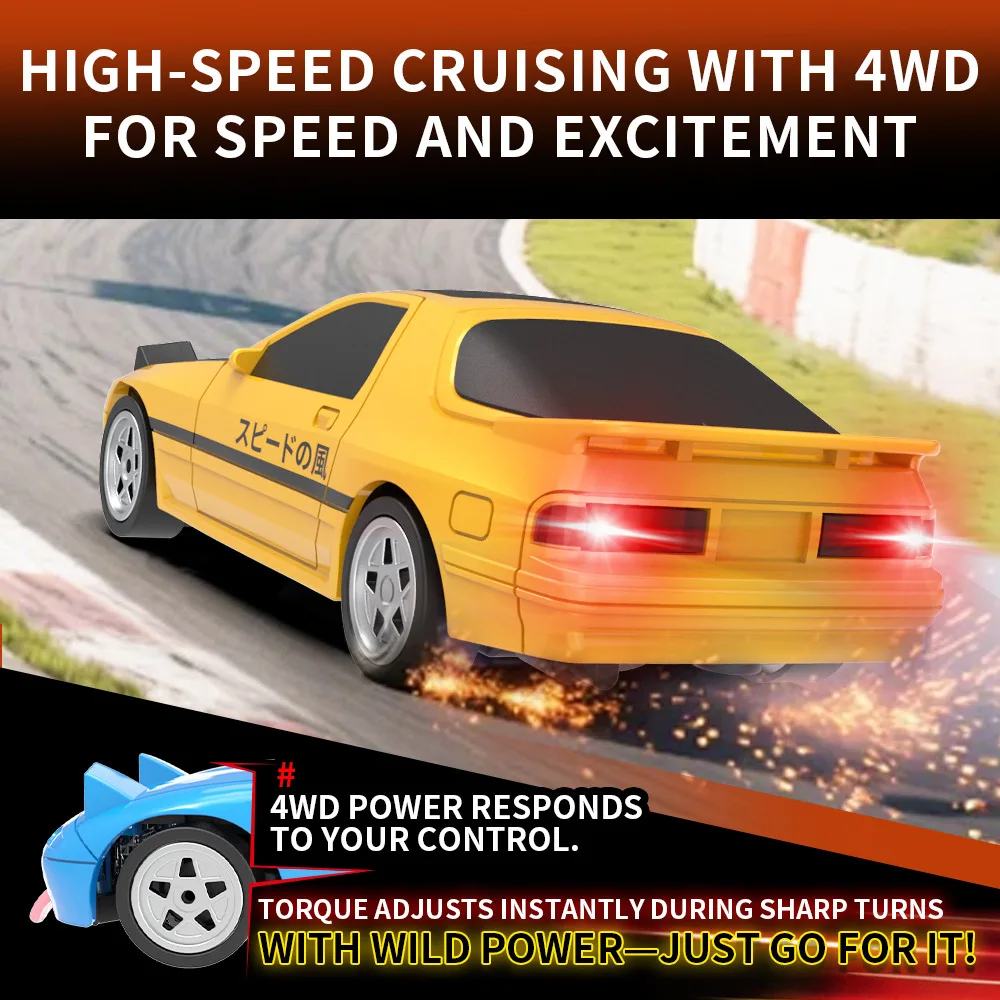 JJRC C8827 Rc Car with Gyroscope 1:43 Full Proportion 4WD Remote