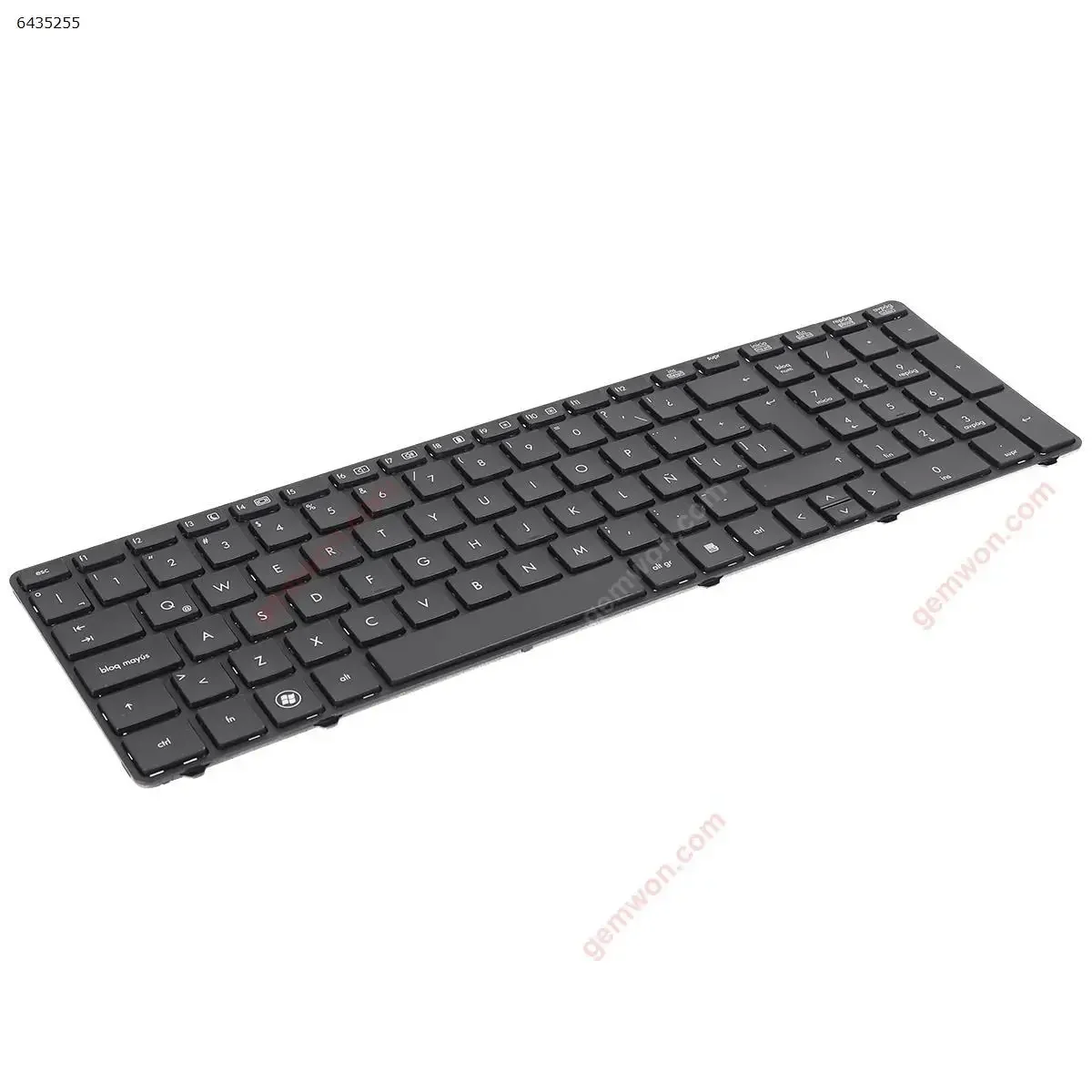 New LA Laptop Keyboard for HP Elitebook 8560P 8570P, Probook 6560B 6570B Black Frame without Point Stick Replacement Keyboard