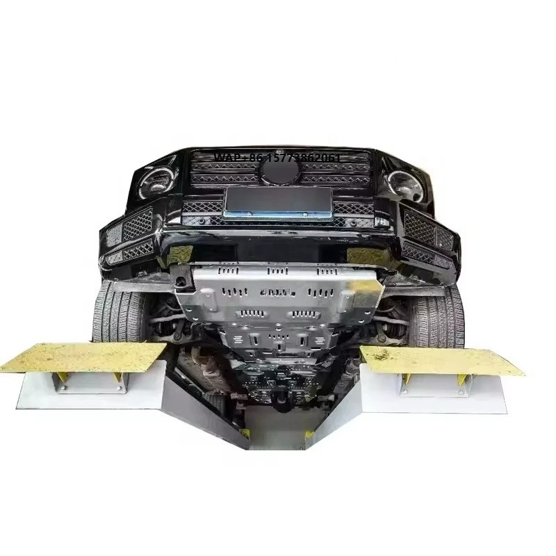 

Auto Parts Factory W464 8 mm Aluminum Magnesium Alloy Chassis Bumper Guard for G Class W464 G63 G500 G350