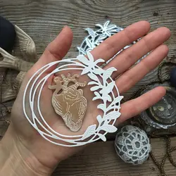 Piggy Craft metal cutting dies cut die mold Fruit leaf ring Scrapbook paper craft knife mould blade punch stencils dies