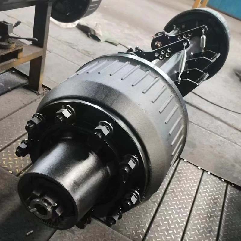 

Germany Style Heavy Duty 12T 14T 16T Steel Axle Kit for Truck Trailers New Condition Rear Axle for Semi Truck