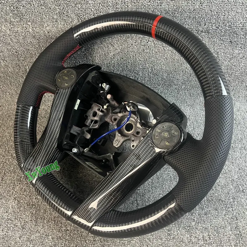 For Toyota Prius Customize 100% Real Carbon Fiber Car Steering Wheel view 4