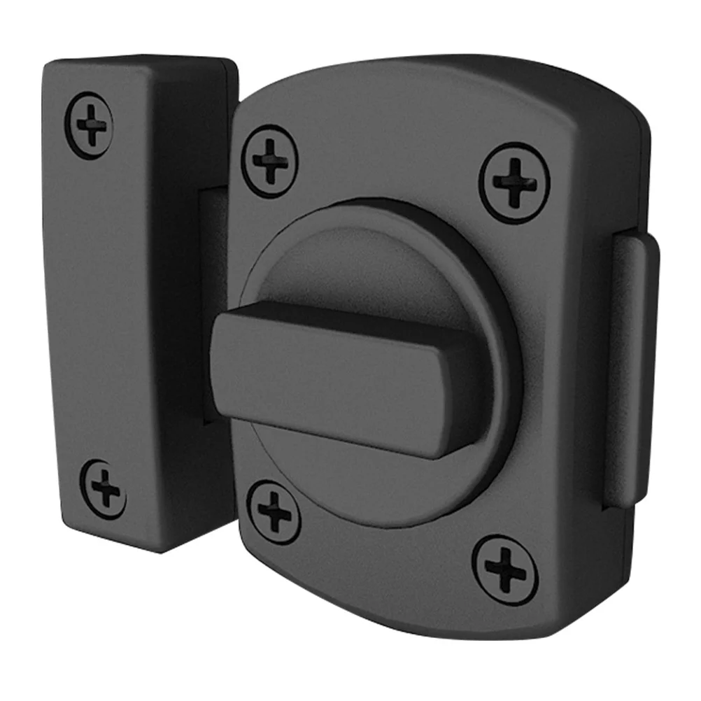 

Door Latch Slide Bolt Lock Latch Zinc Alloy Durable for Bedroom Bathroom Inside Door Security Slide Bolt Bathroom Lock