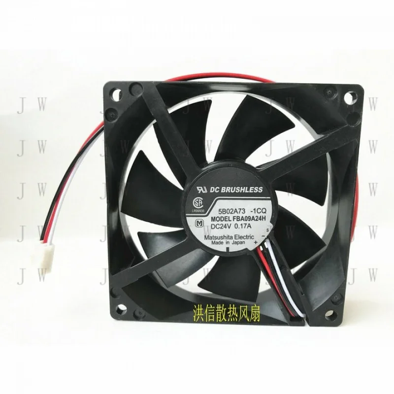 DDW  1PC for Panaflo 9025 FBA09A24H DC24V 0.17A inverter cooling fan