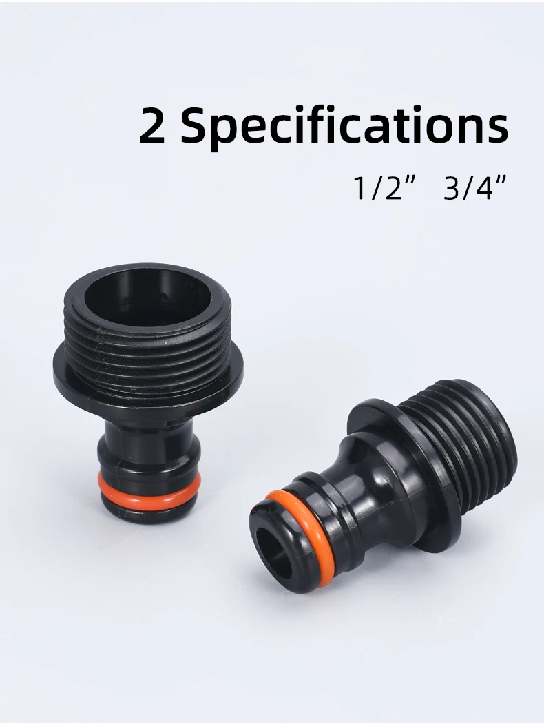 1/2" 3/4" IBC Tank Ventil Adapter Schlauch Garten Wasser Anschluss 60mm Grobgewinde Ersatz Ventil Fitting Teile – Detail 2