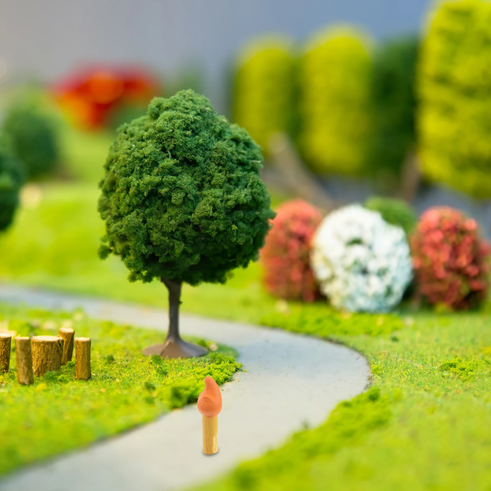 

10 шт. миниатюрное костер из смолы, искусственный огонь для микропейзажа, украшение «сделай сам», аксессуар для кемпинга, вечеринки, искусственный костер