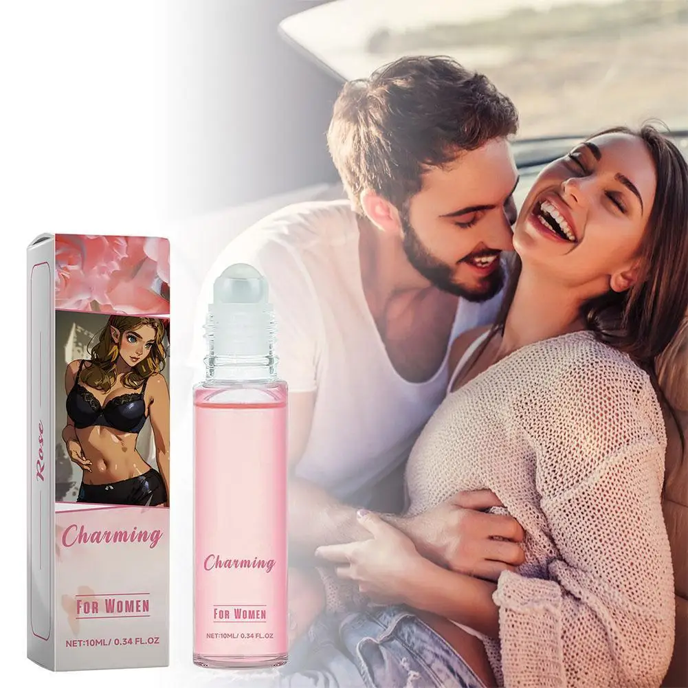 New 10ml Pheromone Roller Perfume For Men Womens Sex Long Lasting Stimulating Flirting Glamour Dating Fragrance Body Care set