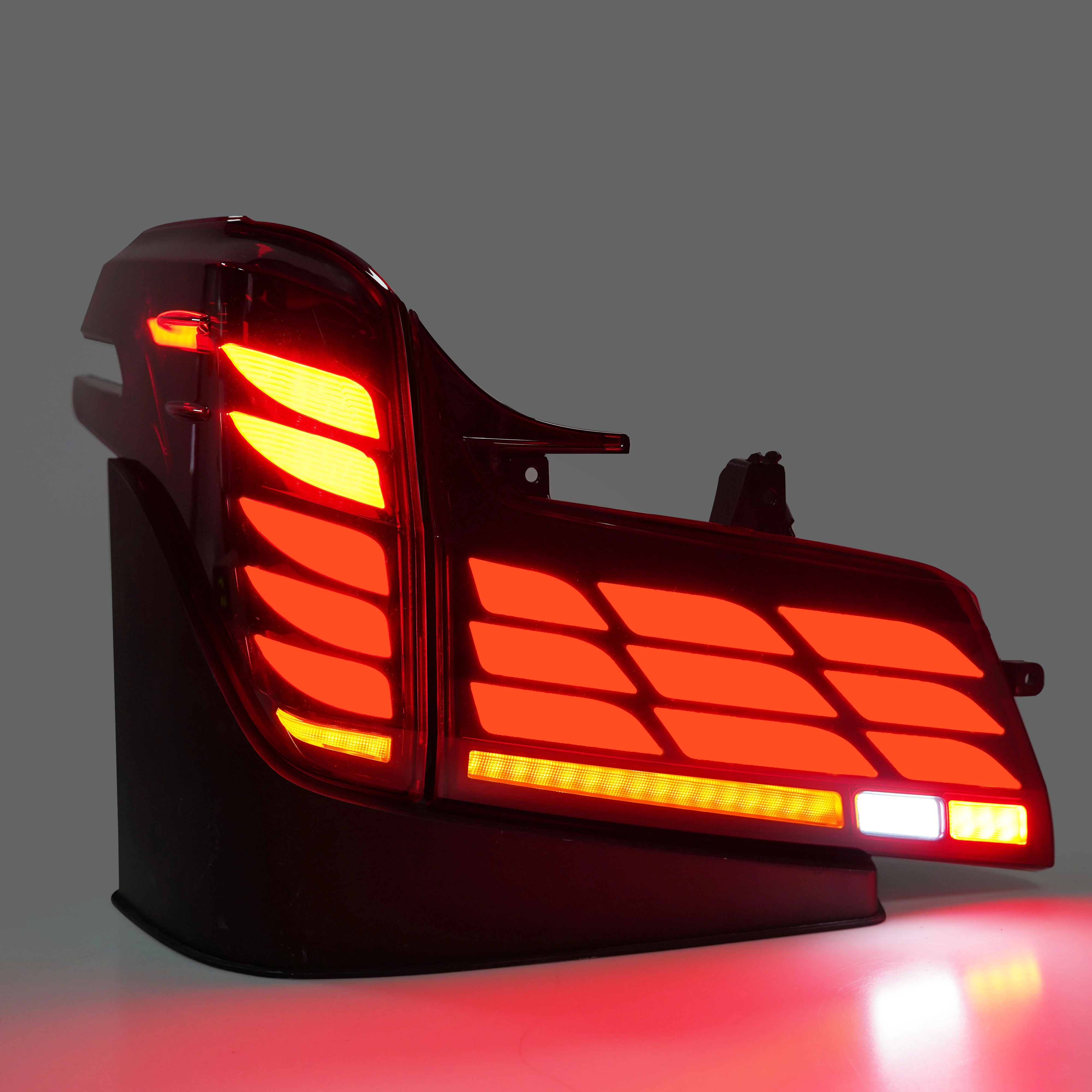 Led Taillights For  Alphard 2018-2023 With Start-up Animation Sequential Turn Signal Led Tail Lamps Assembly