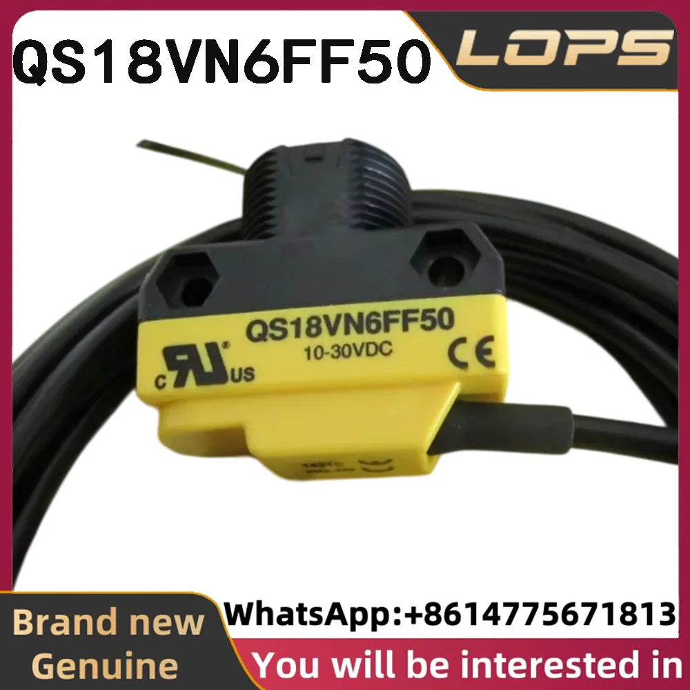 QS18VN6FF50 BANNER Photoelectric sensor detection distance 50mm, Large Stock Available, Welcome to Consult.