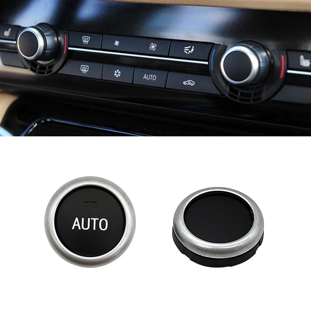 For BMW F10 F06 F07 F02 F15 F16 5 6 7 Series X5 X6 520 Car Rear Air Conditioner A/C Rotation Climate Control Knob Button Cover